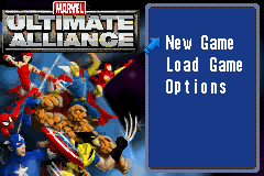 Marvel - Ultimate Alliance Title Screen